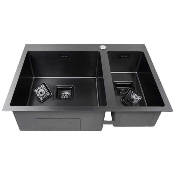 Мийка кухонна Weilor FILIGRAN WRC DB6950 GRAPHIT зображення 3