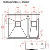 Мийка кухонна Weilor FILIGRAN WRC DB6950 GRAPHIT зображення 9