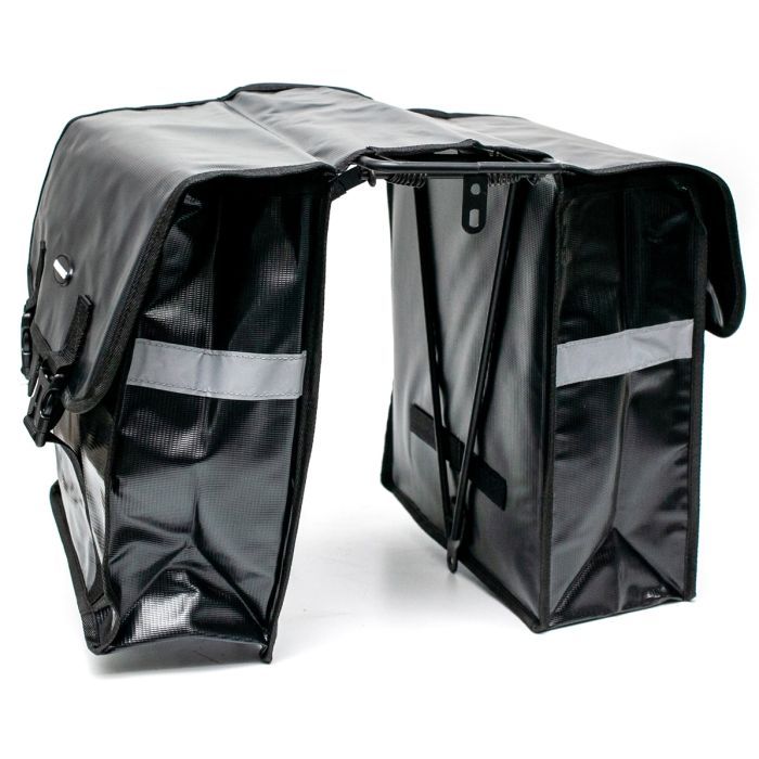 Велосумка на багажник Bravvos F-089 31x14x33 cm Black (BIB-031) изображение 2
