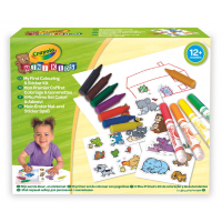 Photos - Creativity Set / Science Kit Crayola Набір для творчості  Mini Kids Мій перший набір для малювання зі ст 