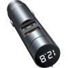 FM модулятор Baseus Energy Column MP3 Dark grey (CCNLZ-C0G) изображение 4