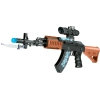 Игрушечное оружие ZIPP Toys Автомат свето-звуковой AK47, черный (827B)