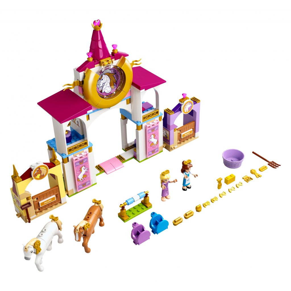 Конструктор LEGO Disney Princess Королевская конюшня Белль и Рапунцель 239 де (43195) изображение 2