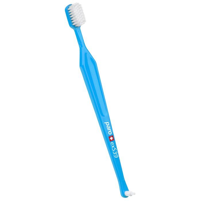 Зубна щітка Paro Swiss exS39 ультрам'яка синя (7610458007143-dark blue)