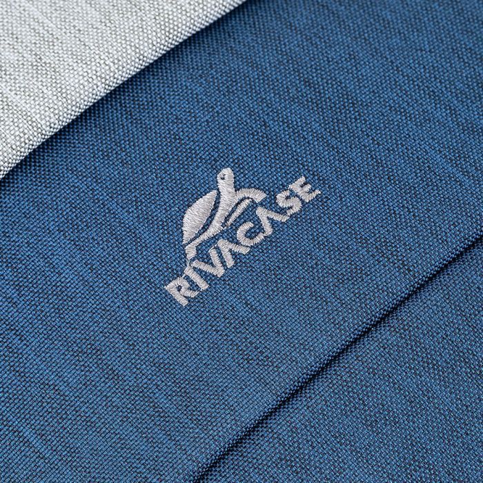 Рюкзак для ноутбука RivaCase 15.6" 7562 Anti-theft, water-repellent, Grey / Dark Blue (7562Grey/DarkBlue) изображение 12