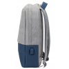 Рюкзак для ноутбука RivaCase 15.6" 7562 Anti-theft, water-repellent, Grey / Dark Blue (7562Grey/DarkBlue) зображення 5