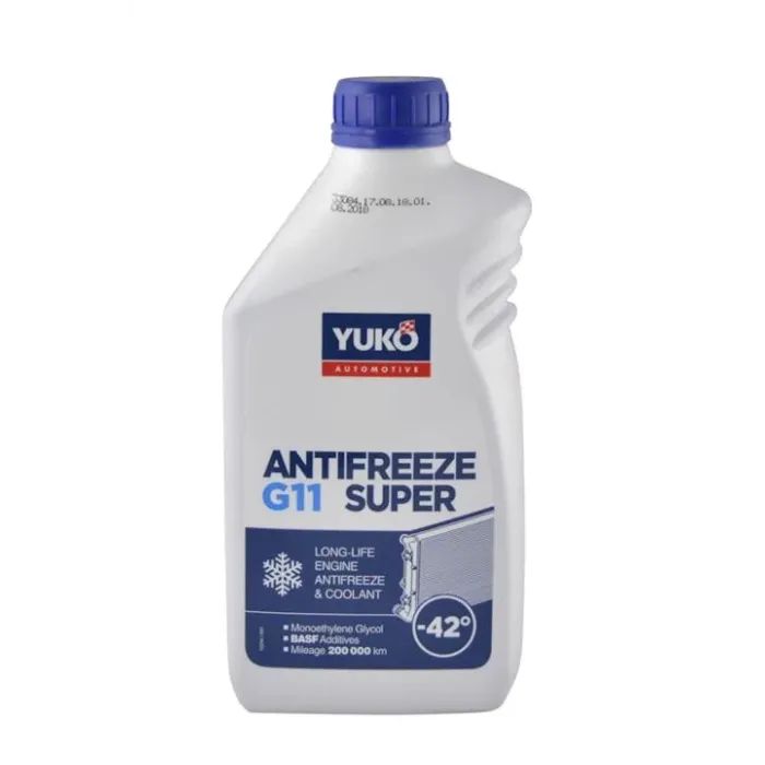 Антифриз Yuko -40 Super G11 синий 1л (4820070244472)