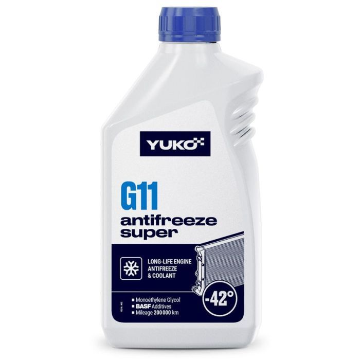 Антифриз Yuko -40 Super G11 синий 5л (4820070248203)