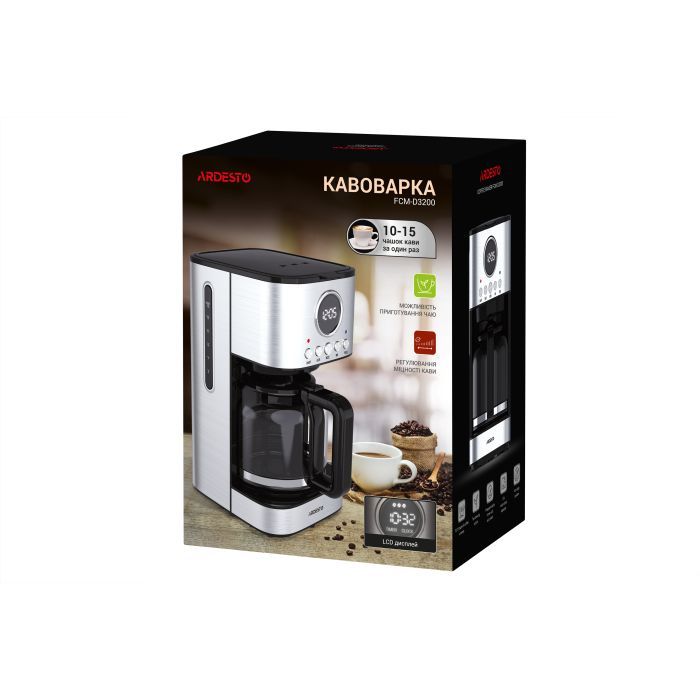 Капельная кофеварка Ardesto FCM-D3200 изображение 5