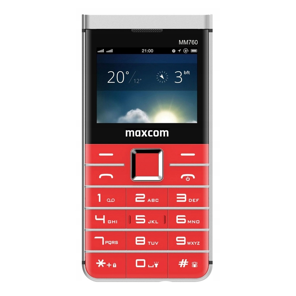 Мобильный телефон Maxcom MM760 Black (5908235974873)