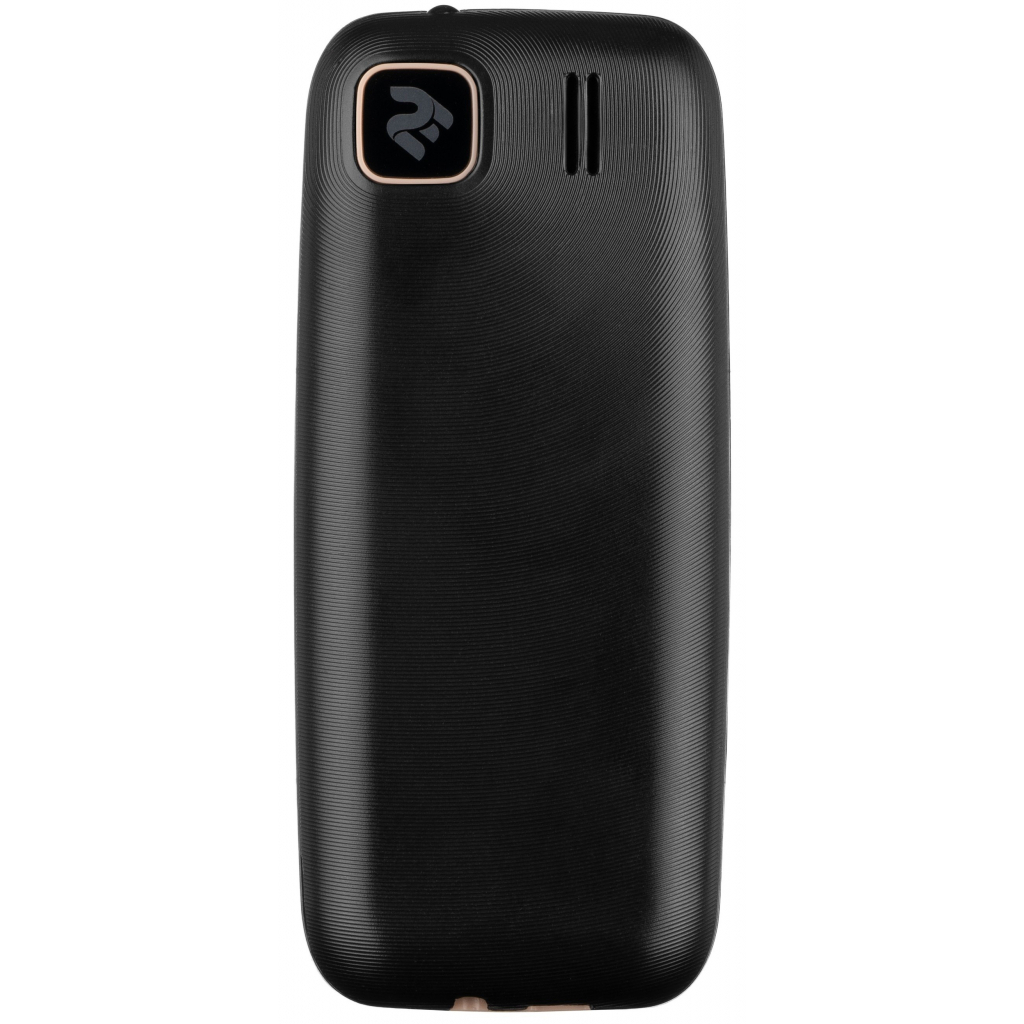 Мобільний телефон 2E S180 2021 без ЗП Black Gold (688130243384) зображення 2