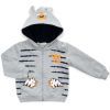 Спортивний костюм дитячий Breeze з тигриками (16109-92B-gray) зображення 2