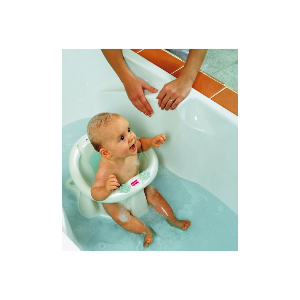 Сидіння у ванну Ok Baby Flipper Evolution з нековзним покриттям і термодатчиком Пома (37994540) зображення 2