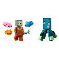 Конструктор LEGO Minecraft Битва со стражем 255 деталей (21180) изображение 4