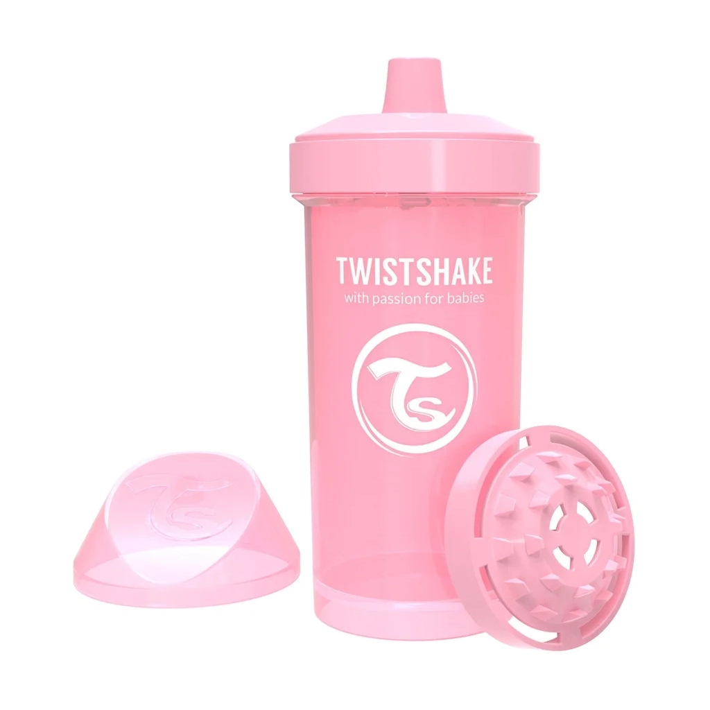 Поильник-непроливайка Twistshake 360 мл 78279 светло-розовая (69893) изображение 2
