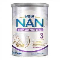 Детская смесь Nestle NAN 3 Гипоаллергенный +12 мес. 400 г (7613034080028)