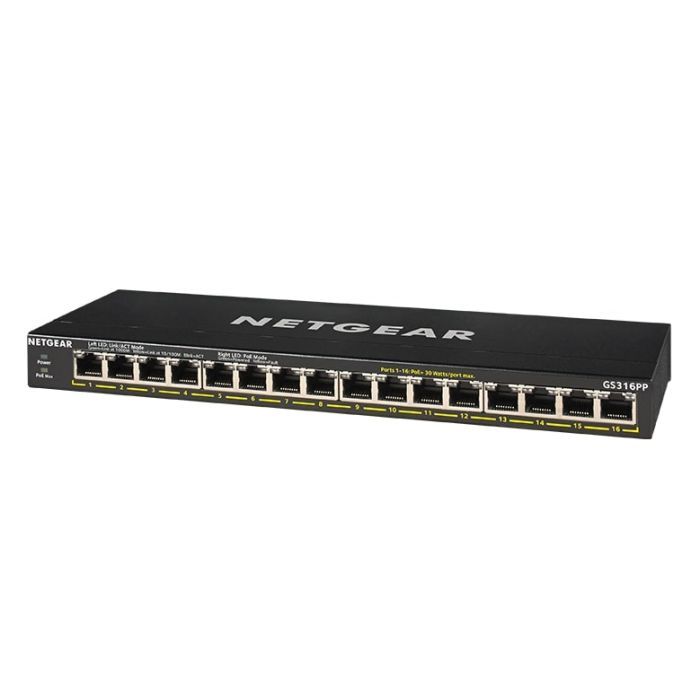Комутатор мережевий Netgear GS316PP-100EUS зображення 8