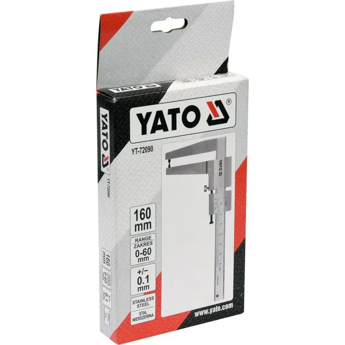 Штангенциркуль Yato YT-72090 изображение 4