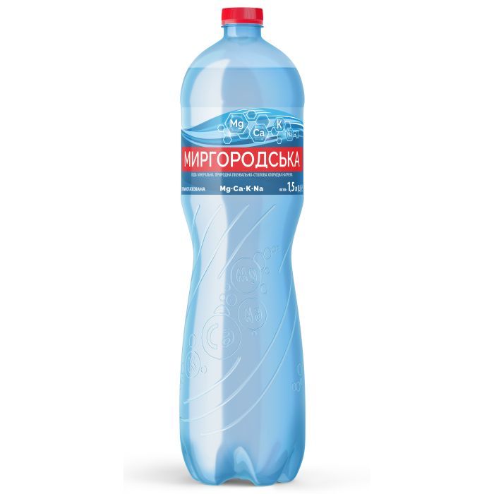 Минеральная вода Миргородська 1.5 л газ пет (4820000430012) изображение 2