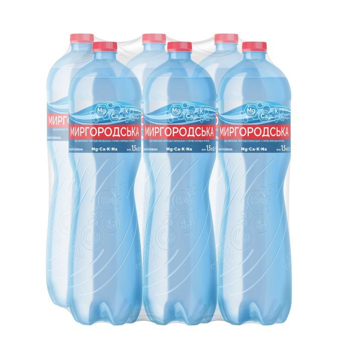 Минеральная вода Миргородська 1.5 л газ пет (4820000430012) изображение 4