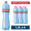 Минеральная вода Миргородська 1.5 л газ пет (4820000430012)