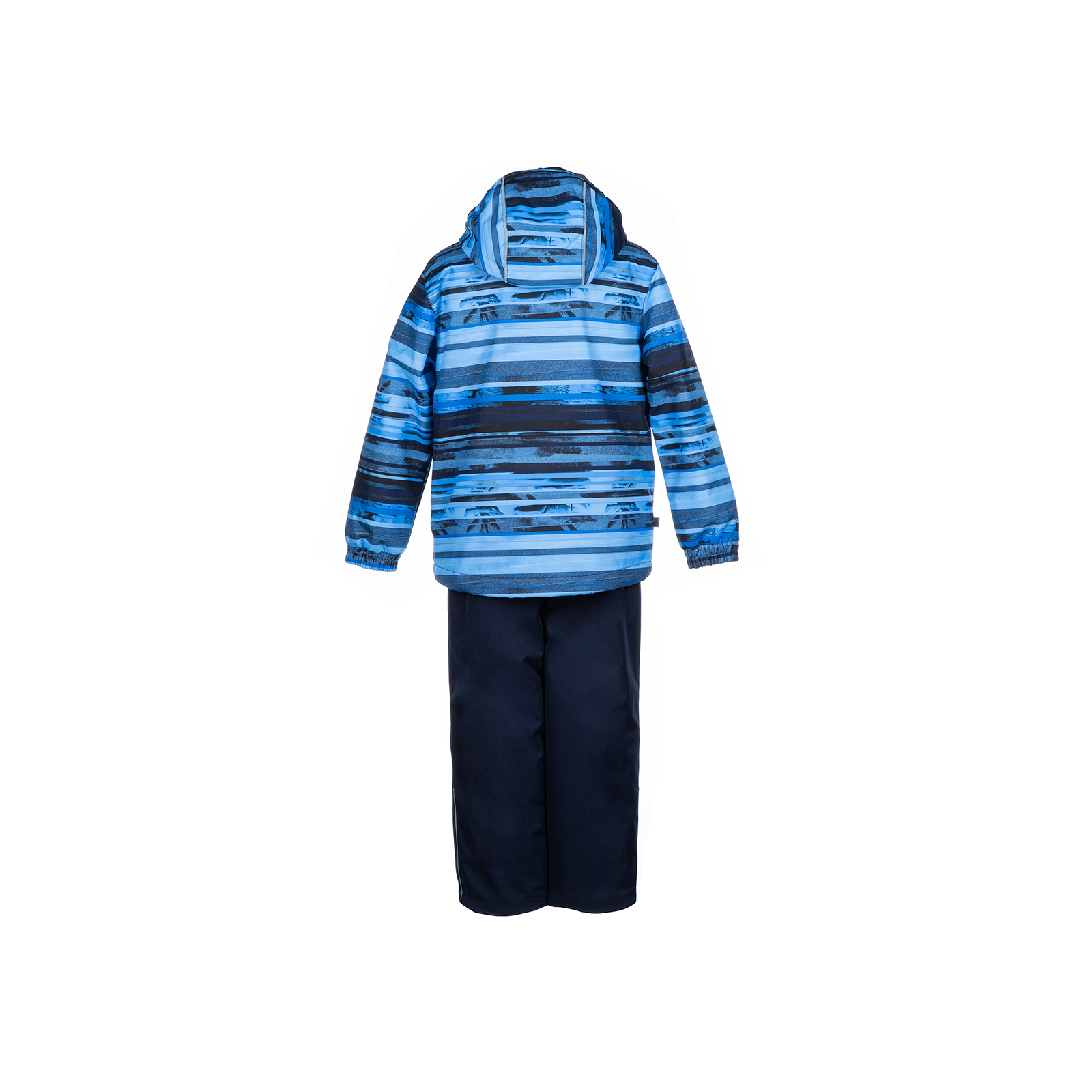 Комплект верхней одежды Huppa YOKO-1 41190014 синий с принтом/тёмно-синий 116 (4741468760490) изображение 3