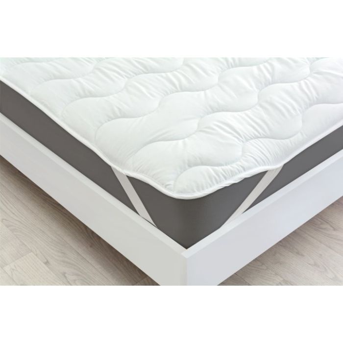 Наматрацник MirSon Eco Light №1721 Bamboo Air-line на резинці по кутках White 60x120 см (2200002887977) зображення 2