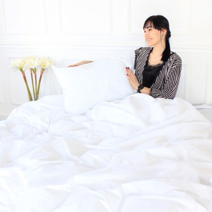 Постільна білизна MirSon Ranforce Elite 11-2107 White 200х220 Євро (2200004679518) зображення 2