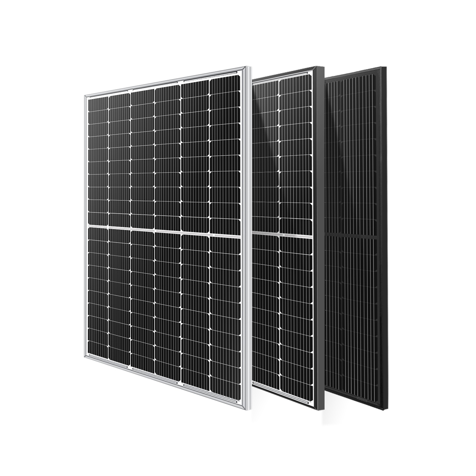 Сонячна панель Leapton Solar LP182x182-M-60-MH-460W, Mono, MBB, Halfcell, Black frame (LP182M60-MH-460W/BF) зображення 4