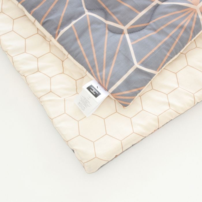 Ковдра MirSon антиалергенна з Eco-Soft Зима №4092 Color Fun Line Geometry 110х140 (2200004873992) зображення 3