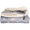 Ковдра MirSon антиалергенна з Eco-Soft Зима №4092 Color Fun Line Geometry 110х140 (2200004873992)
