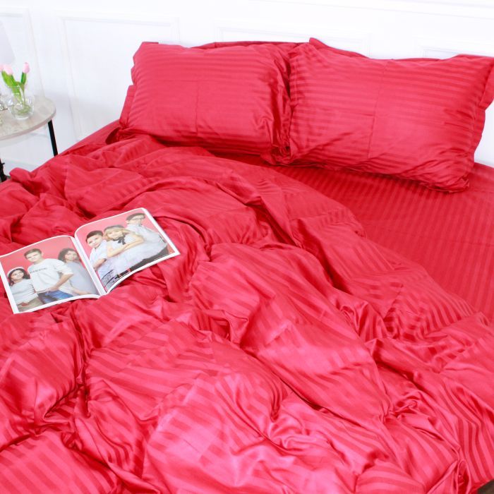 Постільна білизна MirSon Satin 30-0018Red 160х220 Сімейний (2200005254547) зображення 6