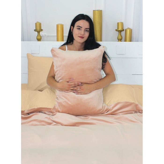 Постельное белье MirSon Велюр Winter Delicate 28-0083 Cipollaccio Двуспальный (2200004042022) изображение 4