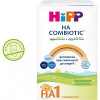 Детская смесь HiPP 1 Гипоаллергенная HA Combiotic начальная 350 г (9062300137658) изображение 4