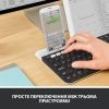Клавіатура Logitech K780 Multi-Device Wireless UA Dark Gray (920-008042) зображення 2