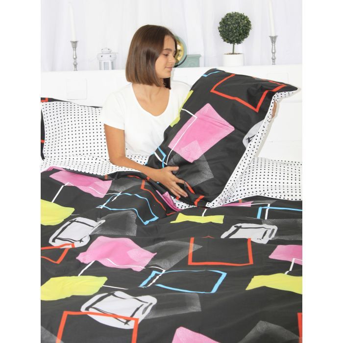 Простынь MirSon Сатин Premium 22-1157 Toinet 150x220 см (2200001982048) изображение 5