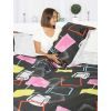 Простынь MirSon Сатин Premium 22-1157 Toinet 200x220 см (2200001982062) изображение 5