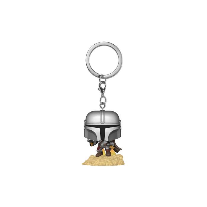 Брелок Funko Pop серии Мандалорец – Мандалорец с бластером (53046)