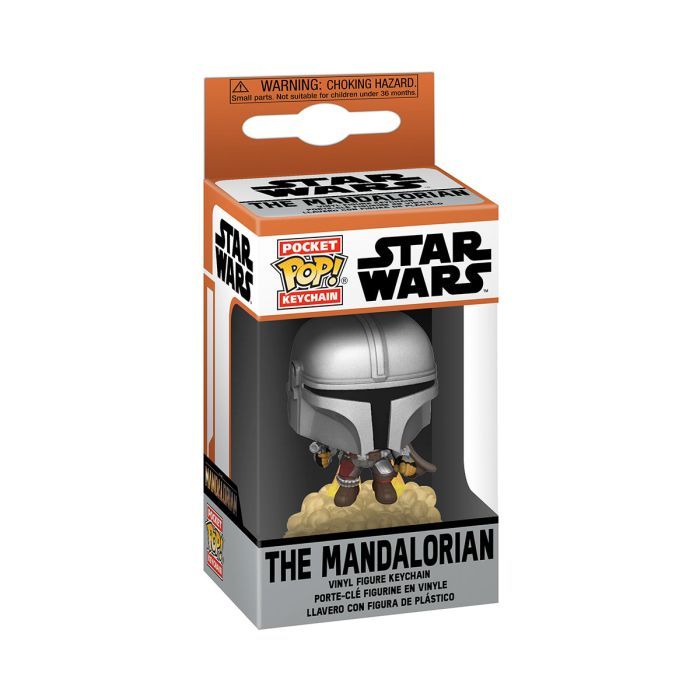 Брелок Funko Pop серии Мандалорец – Мандалорец с бластером (53046) изображение 3