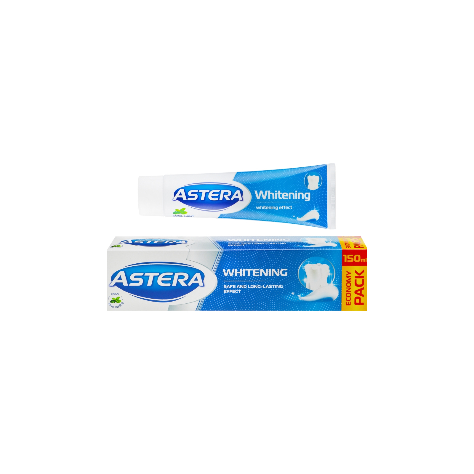 Зубная паста Astera Whitening Отбеливающая 150 мл (3800013516898) изображение 2