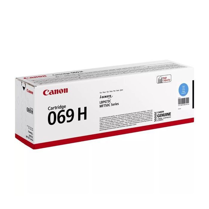 Картридж Canon 069H Yellow 5.5K (5095C002) изображение 3