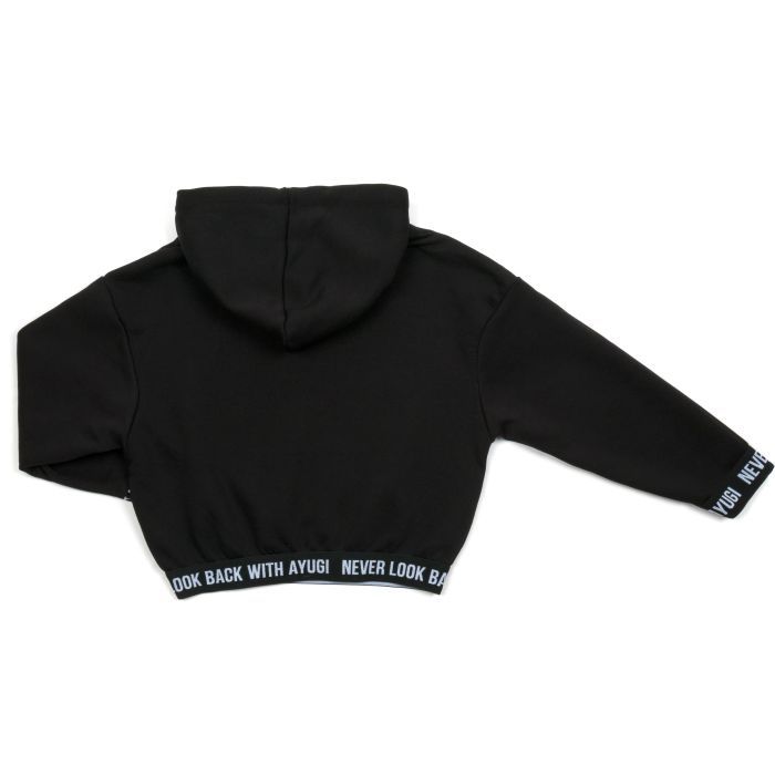 Кофта дитяча A-Yugi с капюшоном (4320-164G-black) зображення 2