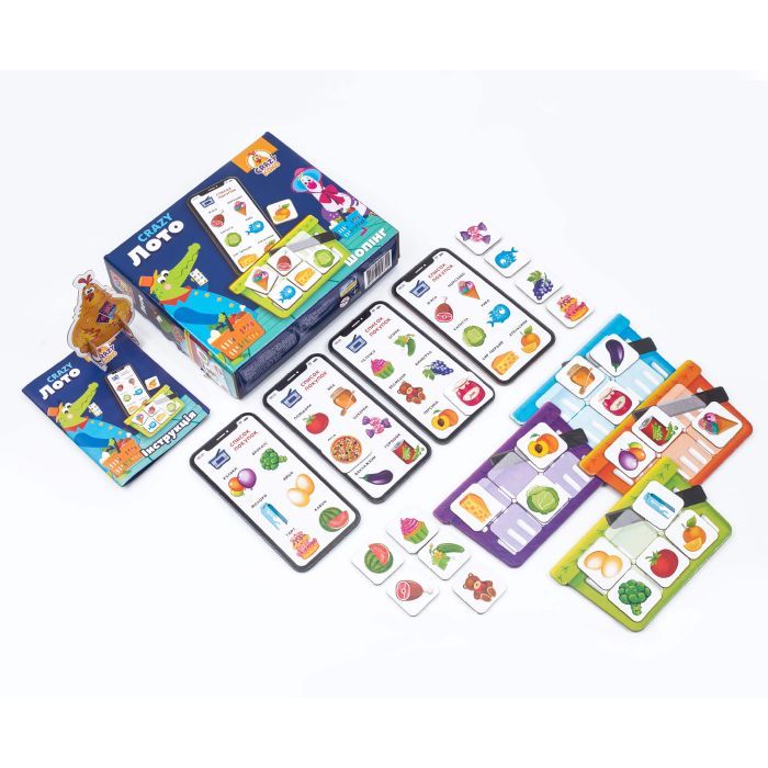Настольная игра Vladi Toys Crazy Лото (VT8055-09) изображение 2