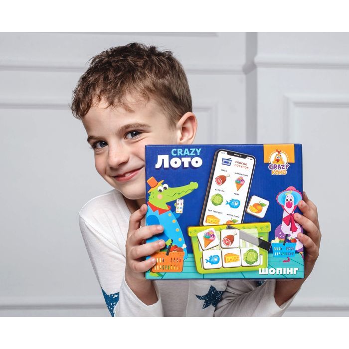 Настольная игра Vladi Toys Crazy Лото (VT8055-09) изображение 4