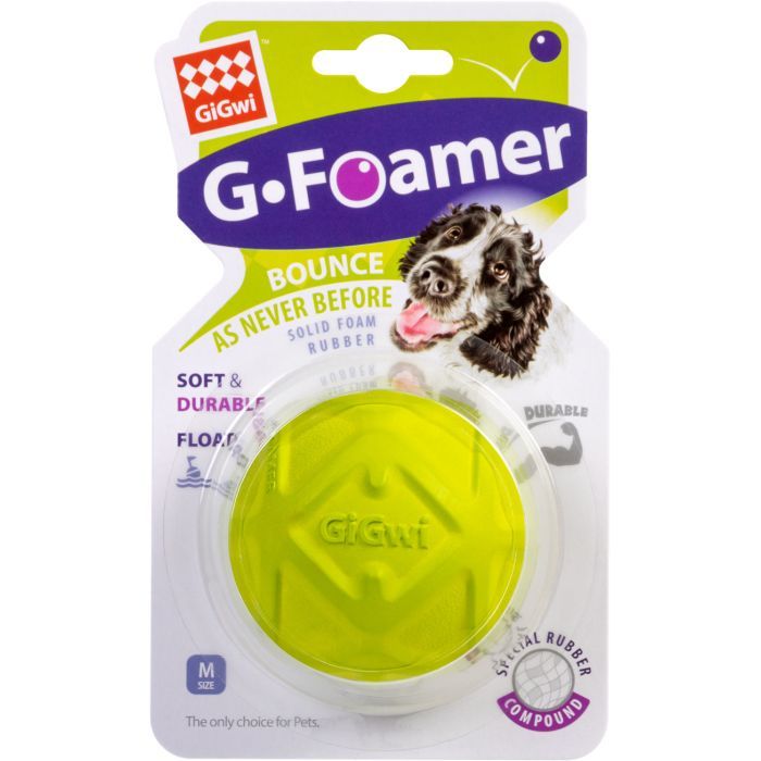 Іграшка для собак GiGwi G-foamer М'яч повнотілий 6.5 см (2332) зображення 2