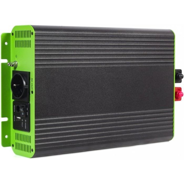 Автомобільний інвертор EnerGenie 12V/230V 2000W (4000W peak power) чиста синусоїда (EG-PWC-PS2000-01) зображення 2