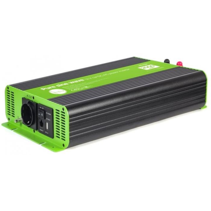 Автомобільний інвертор EnerGenie 12V/230V 2000W (4000W peak power) чиста синусоїда (EG-PWC-PS2000-01) зображення 4