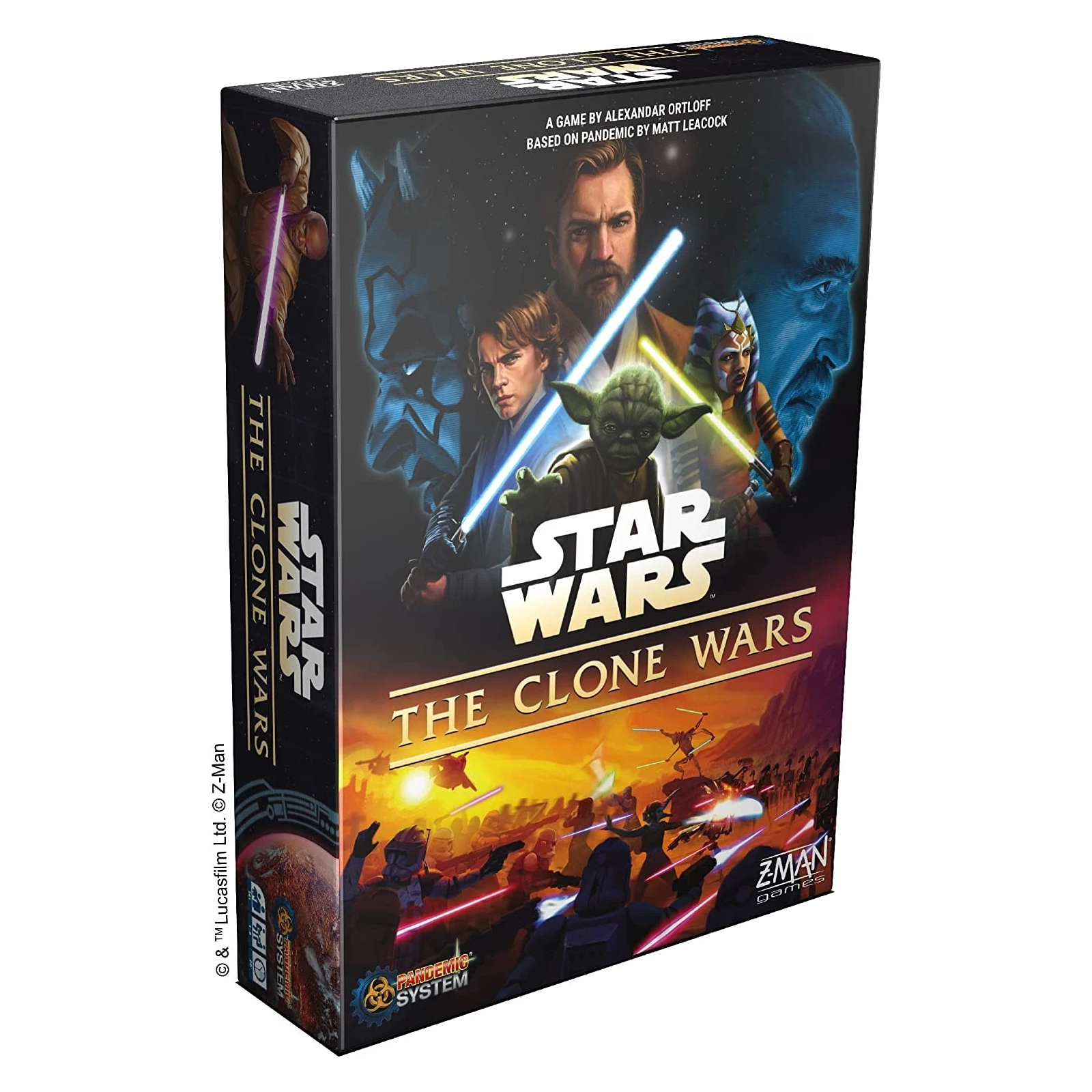 Настільна гра Z-Man Games Star Wars: The Clone Wars - A Pandemic System Game , Англійська (841333113483)
