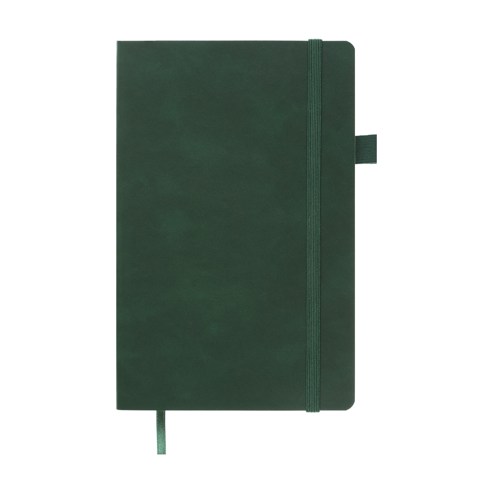 Книга записна Buromax Primo 125x195 мм 96 аркушів в клітинку обкладинка зі штучної шкіри Зелена (BM.291161-04) зображення 2