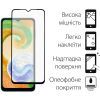 Скло захисне Dengos Full Glue Samsung Galaxy A04s black frame (TGFG-237) зображення 2